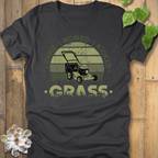 Dark Grey Heather / S I Mowed Grass T-Shirt T-Shirt