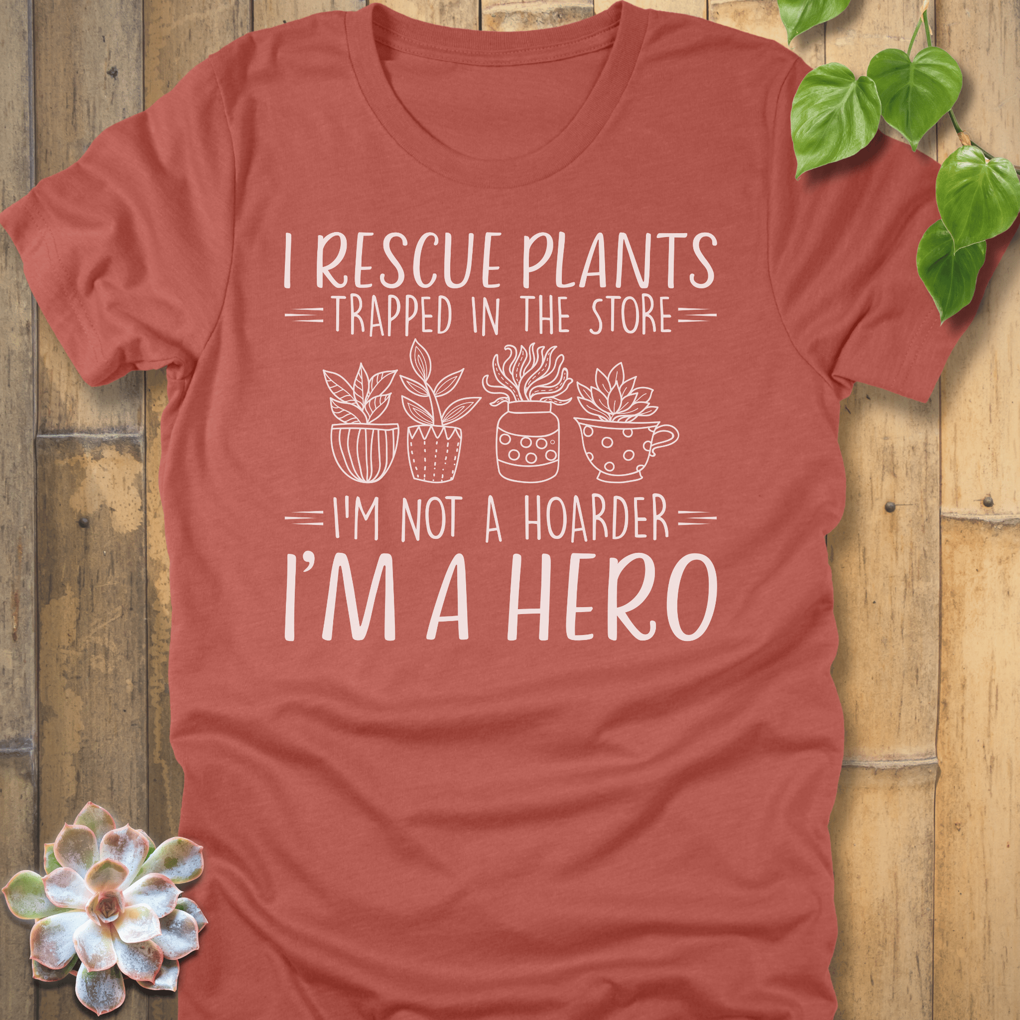 Heather Clay / S I Rescue Plants T-shirt T-Shirt