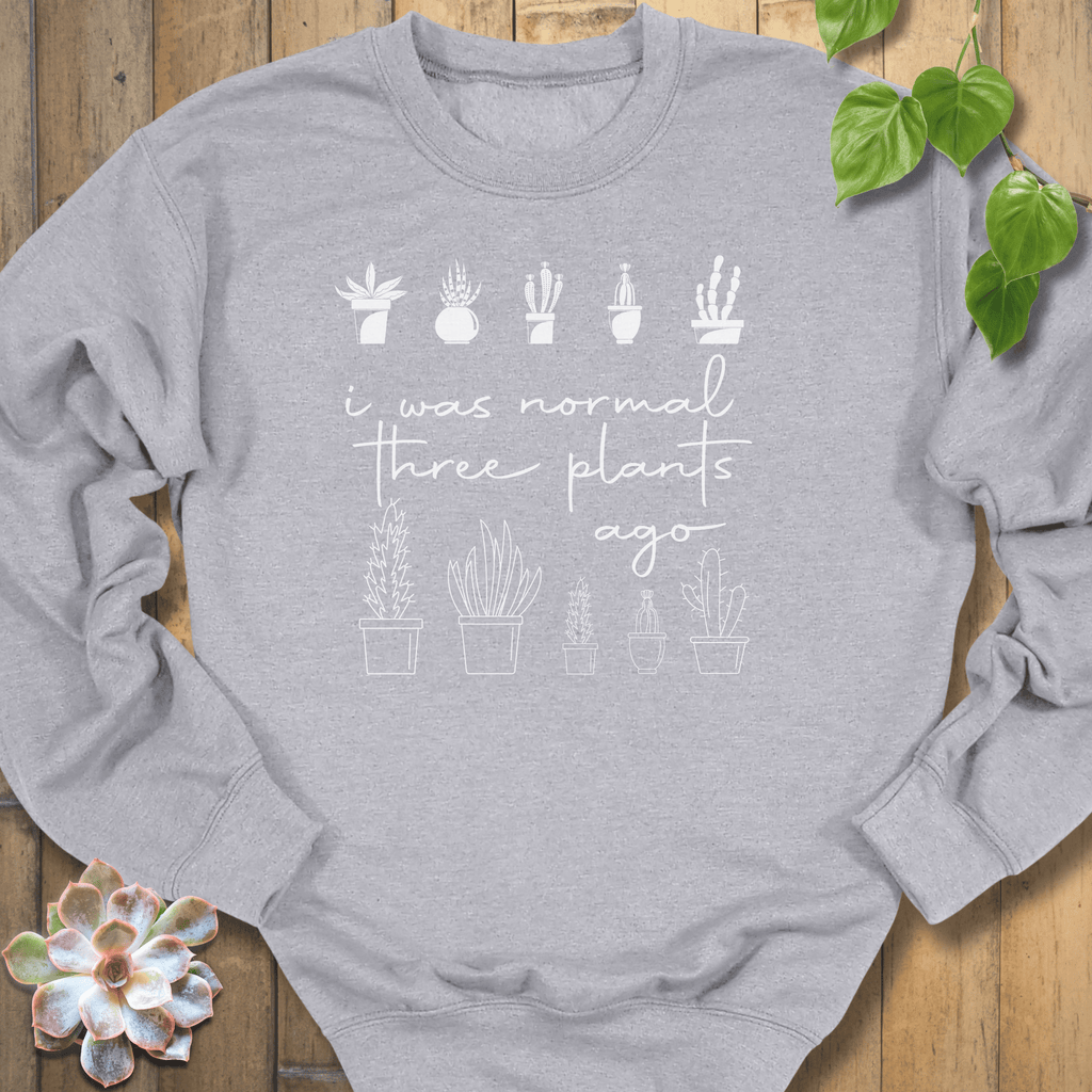 Sport Grey / S I Was Normal Sweatshirt Sweatshirt