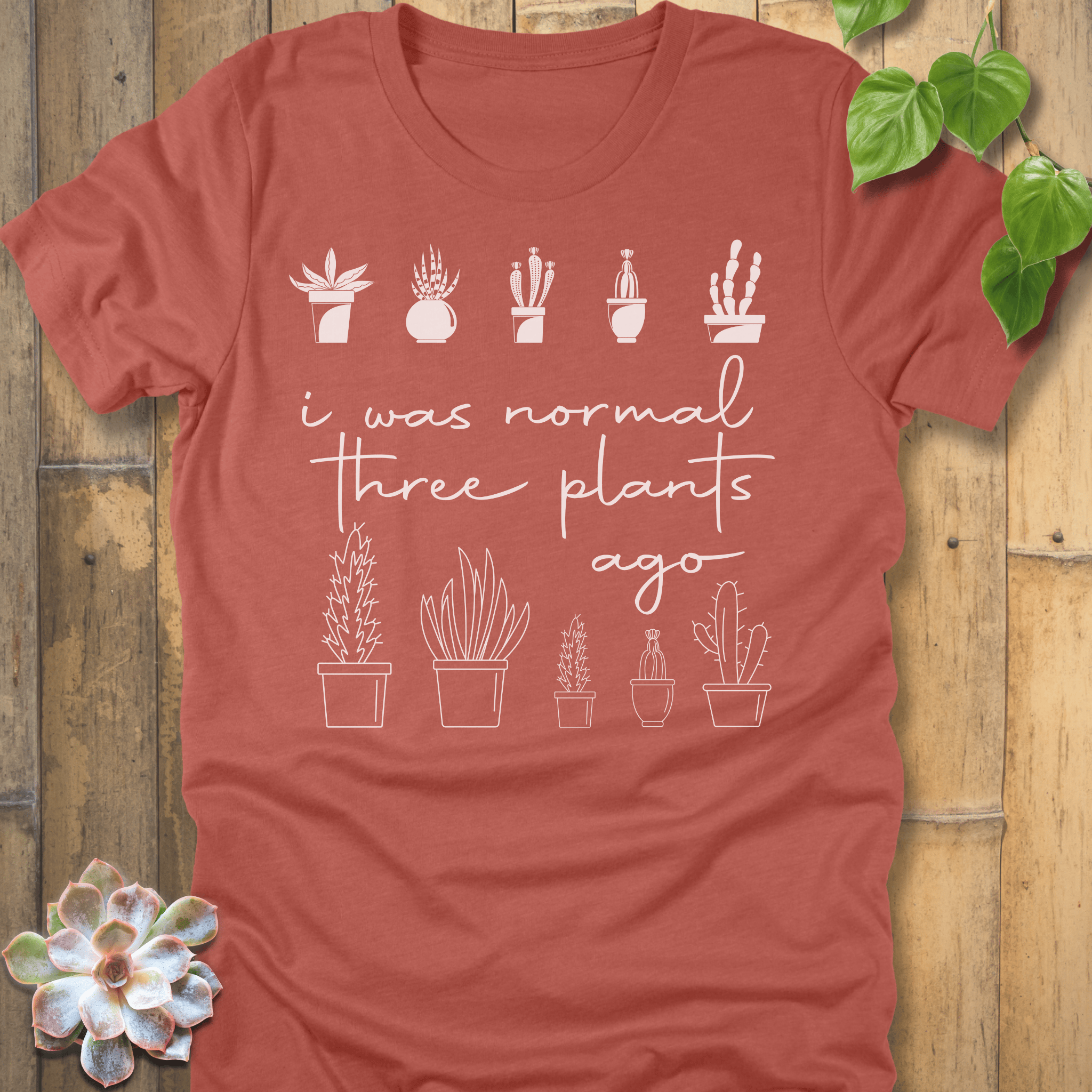 Heather Clay / S I Was Normal T-Shirt T-Shirt
