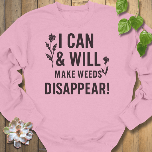 Light Pink / S I Will & I Can Sweatshirt Sweatshirt