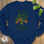 Navy / S I Work Hard Sweatshirt Sweatshirt