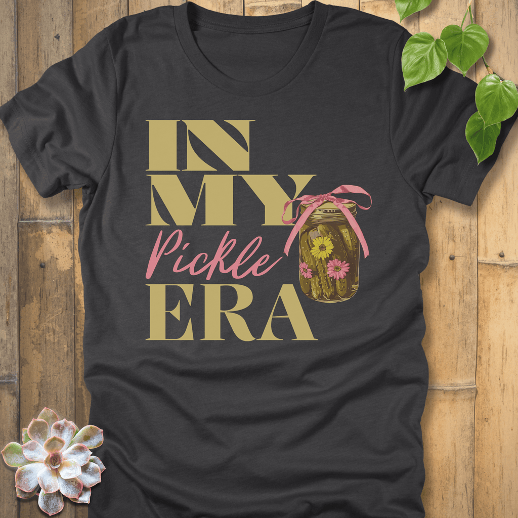 Dark Grey Heather / S In My Pickle Era T-shirt T-Shirt