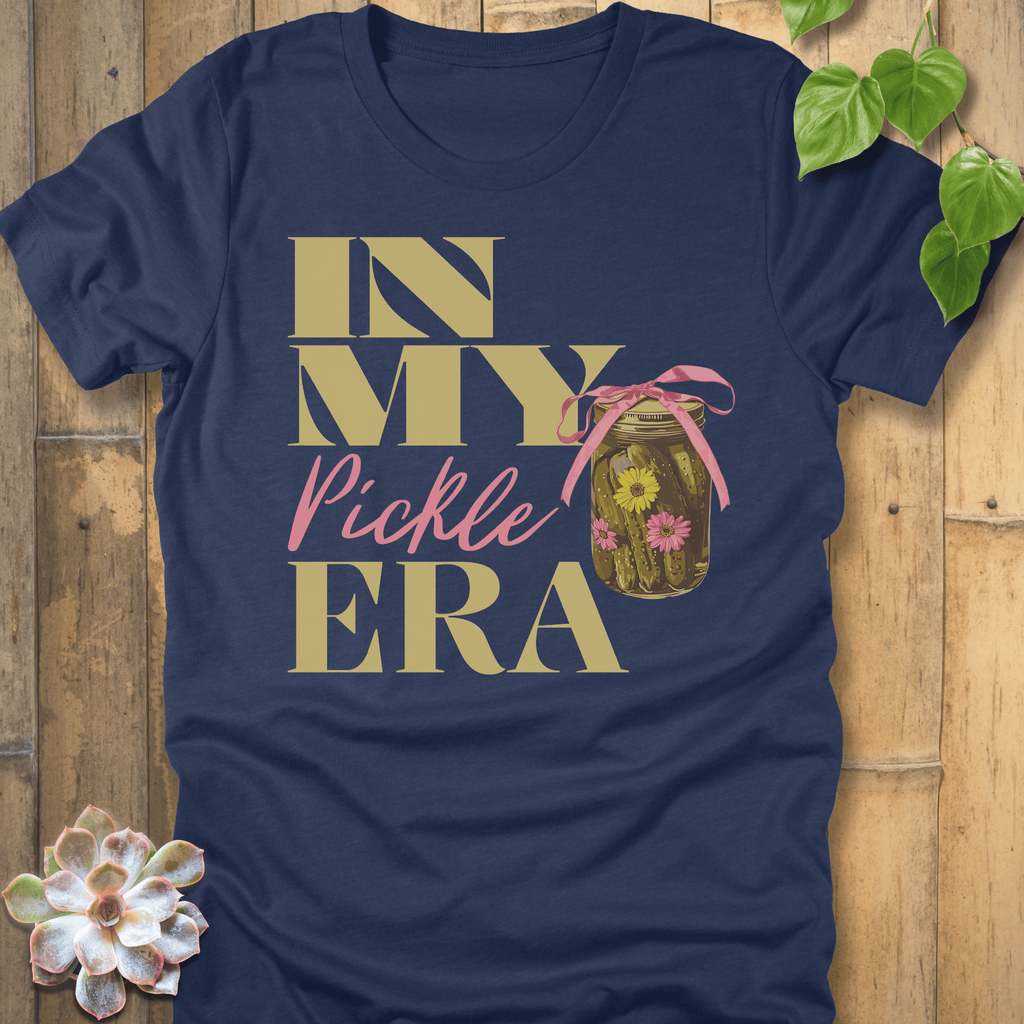 Heather Navy / S In My Pickle Era T-shirt T-Shirt