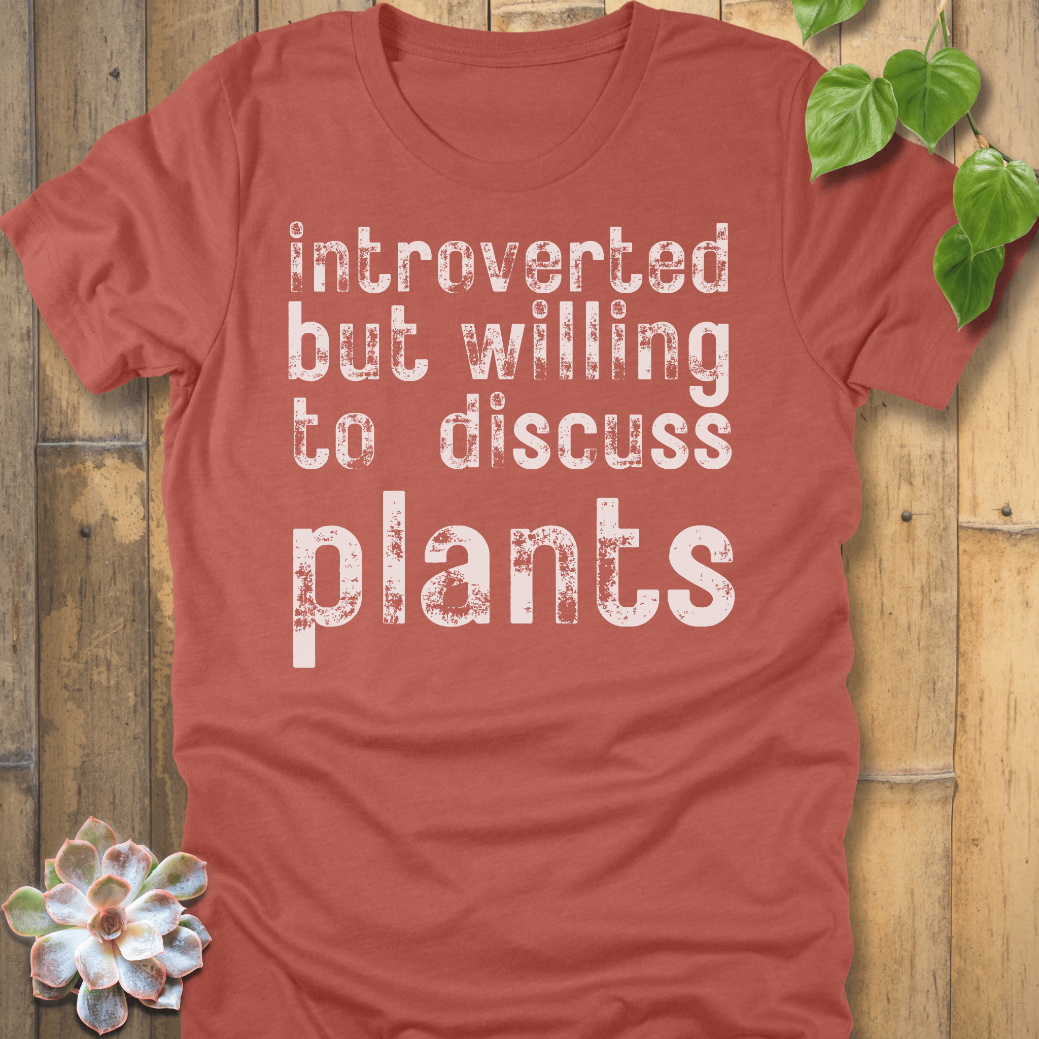 Heather Clay / S Introverted T-Shirt T-Shirt