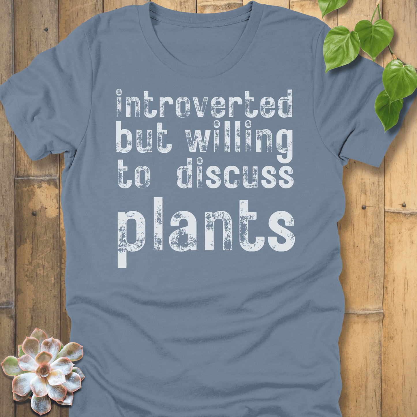 Steel Blue / S Introverted T-Shirt T-Shirt