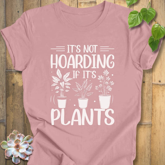 Orchid / XS It's Not Hoarding T-Shirt T-Shirt