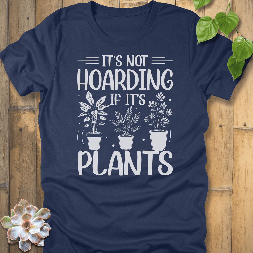 Heather Navy / S It's Plants T-Shirt T-Shirt