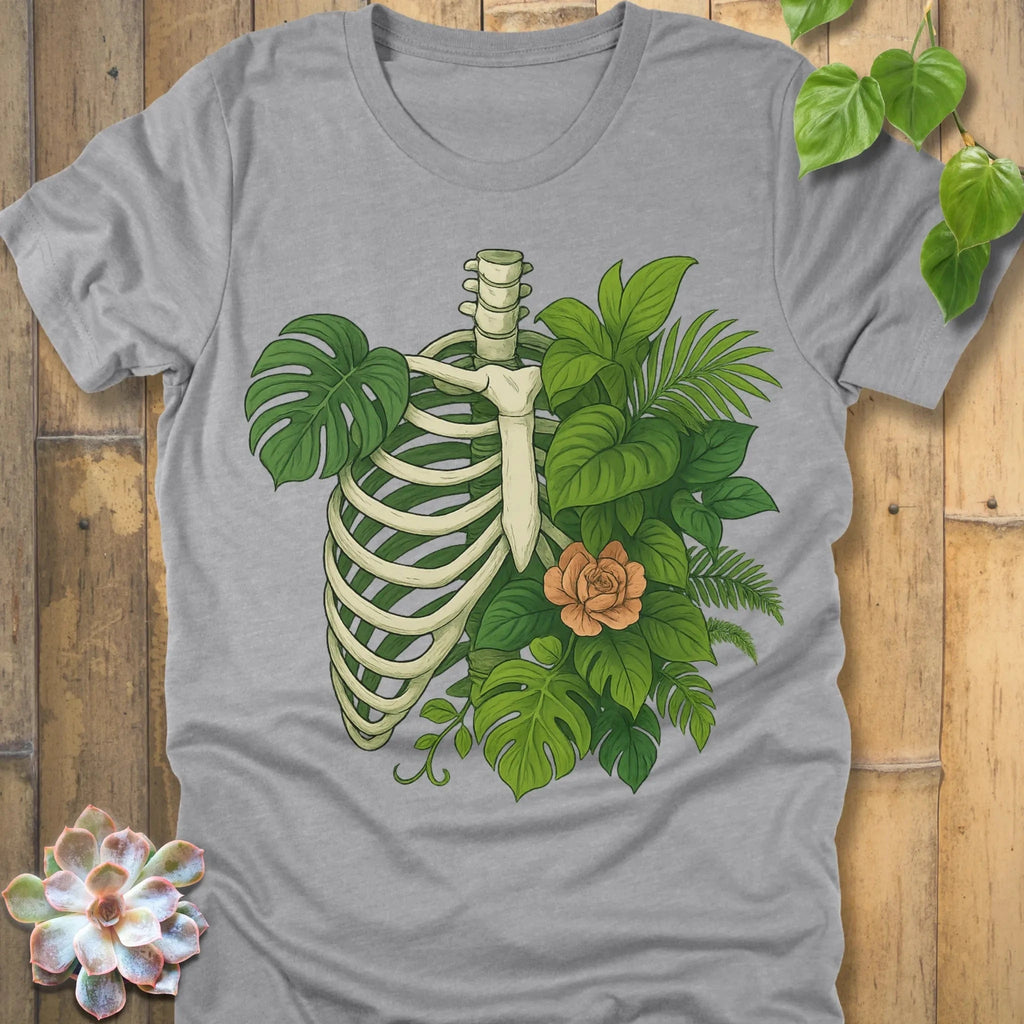 Athletic Heather / S Jungle Bones T-Shirt T-Shirt