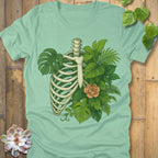 Heather Mint / S Jungle Bones T-Shirt T-Shirt