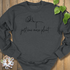 Dark Heather / S Just One More Plant Sweatshirt Sweatshirt