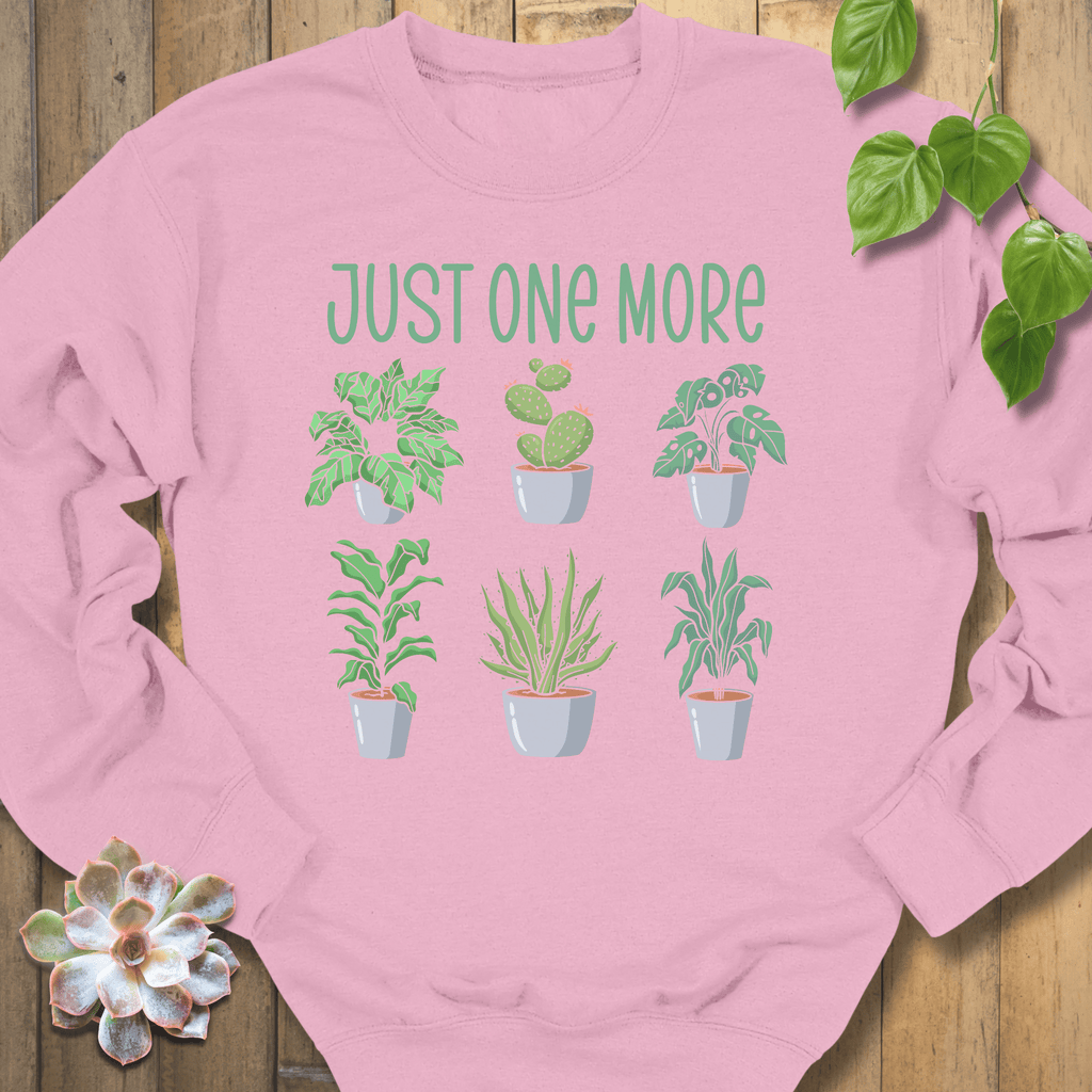 Light Pink / S Just One More Sweatshirt Sweatshirt