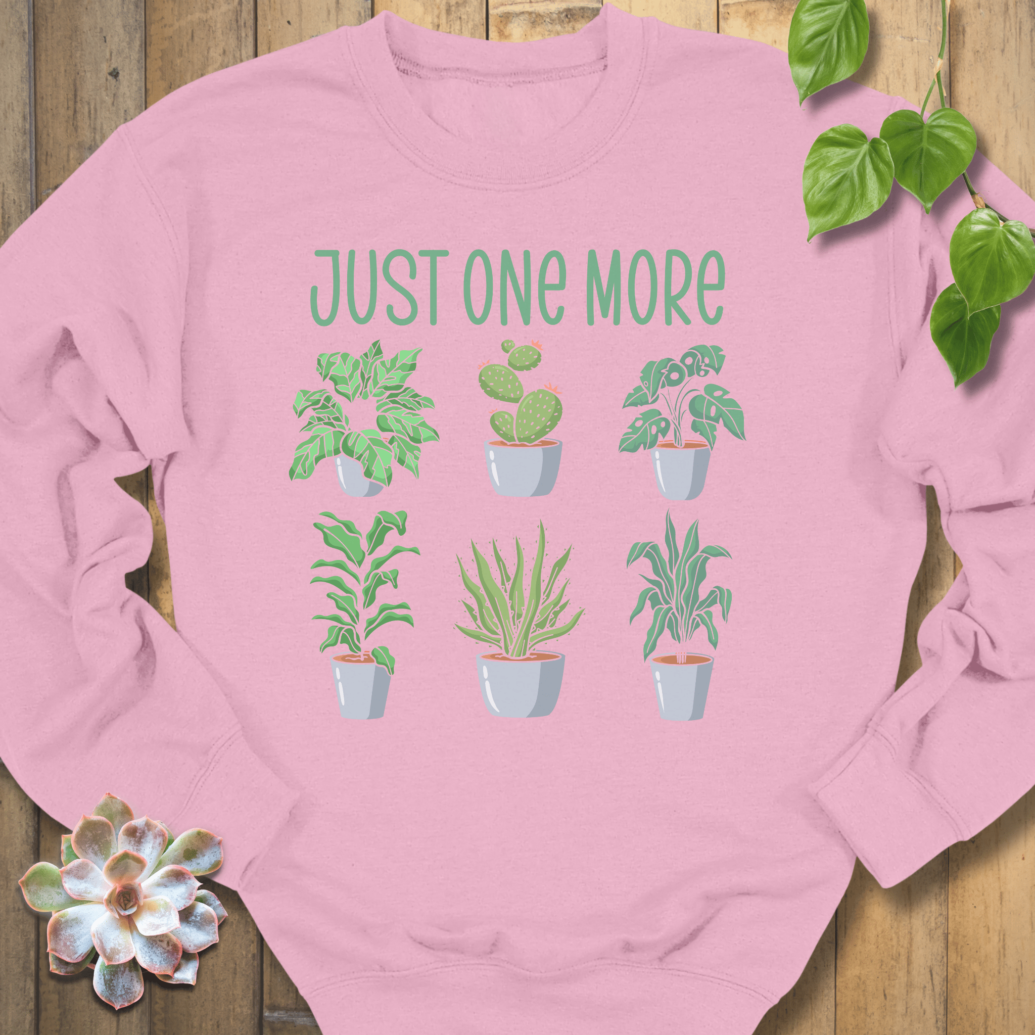 Light Pink / S Just One More Sweatshirt Sweatshirt