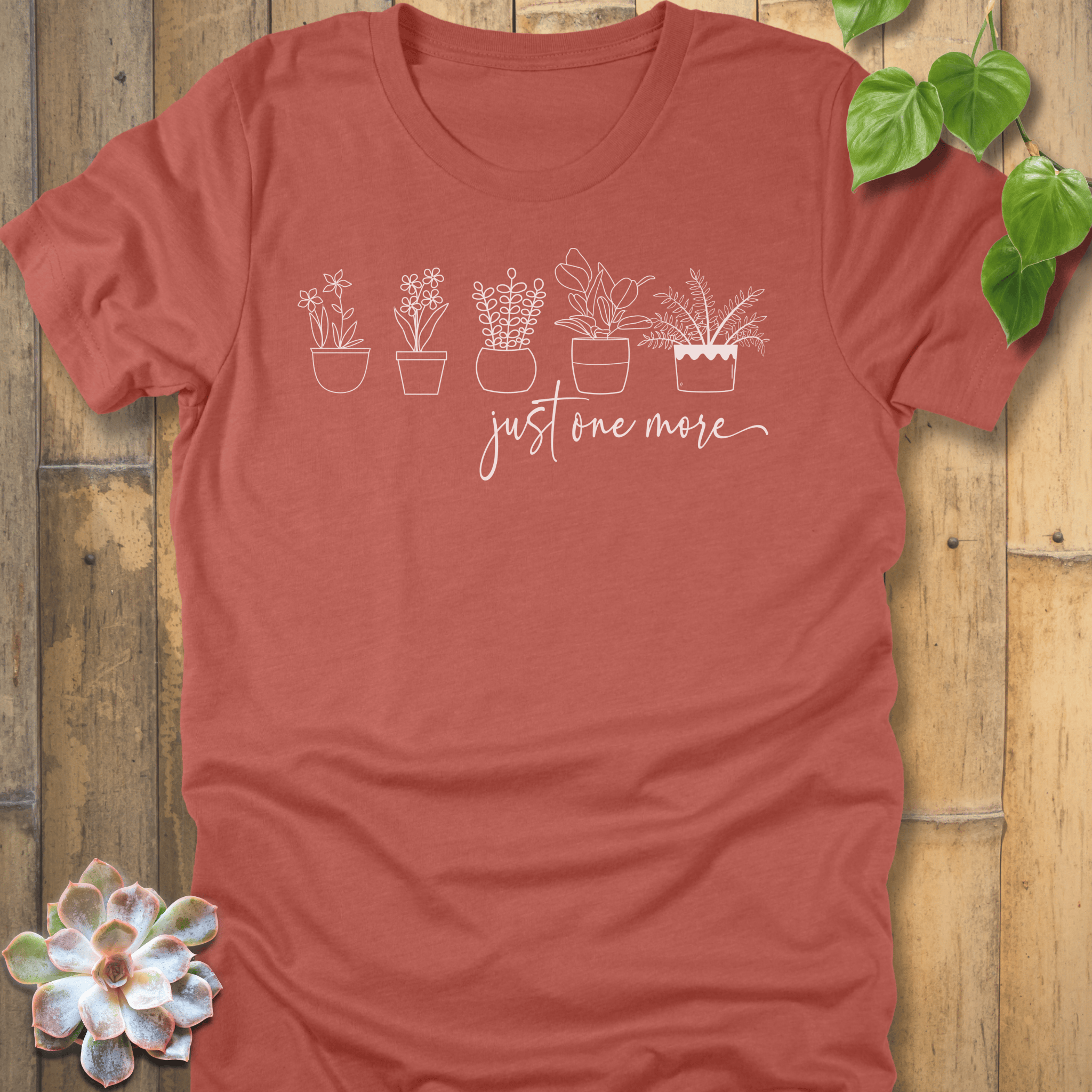 Heather Clay / S Just One More T-shirt T-Shirt