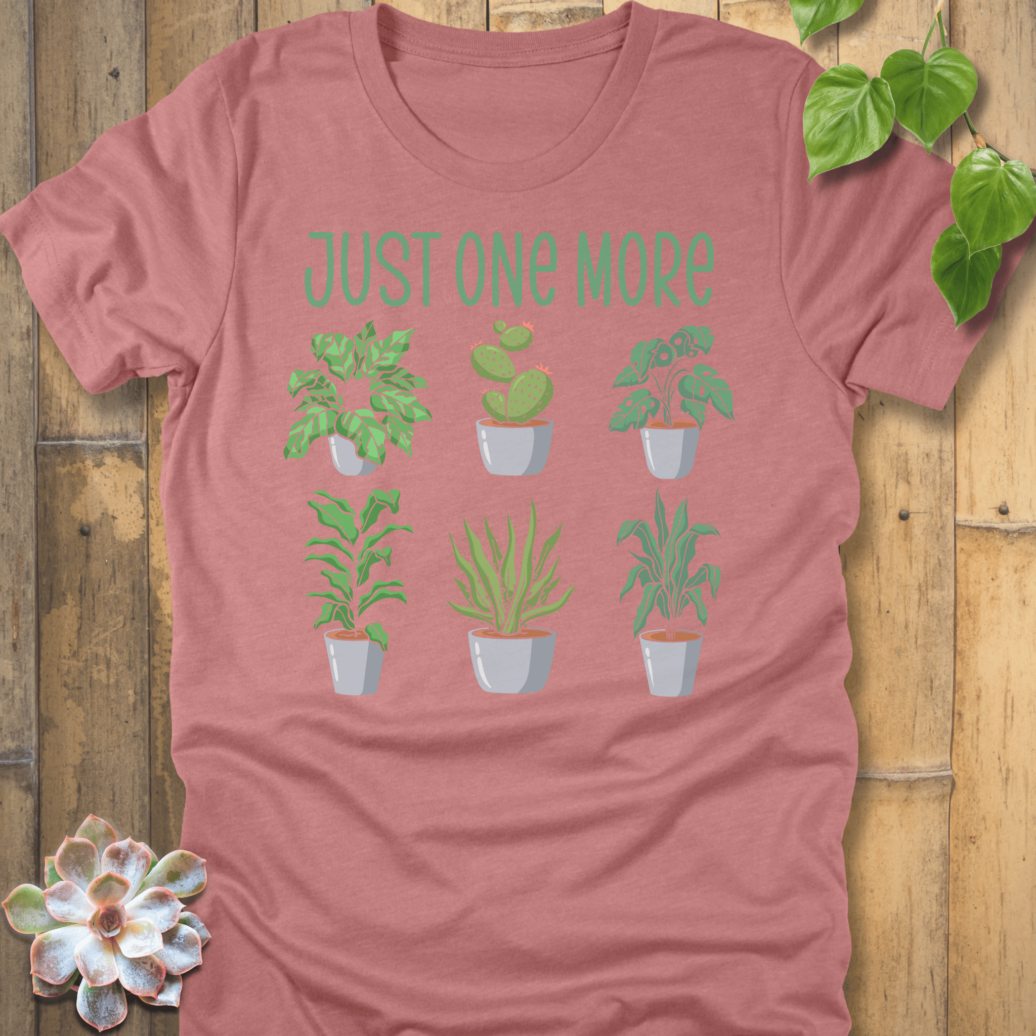 Heather Mauve / S Just One More T-Shirt T-Shirt