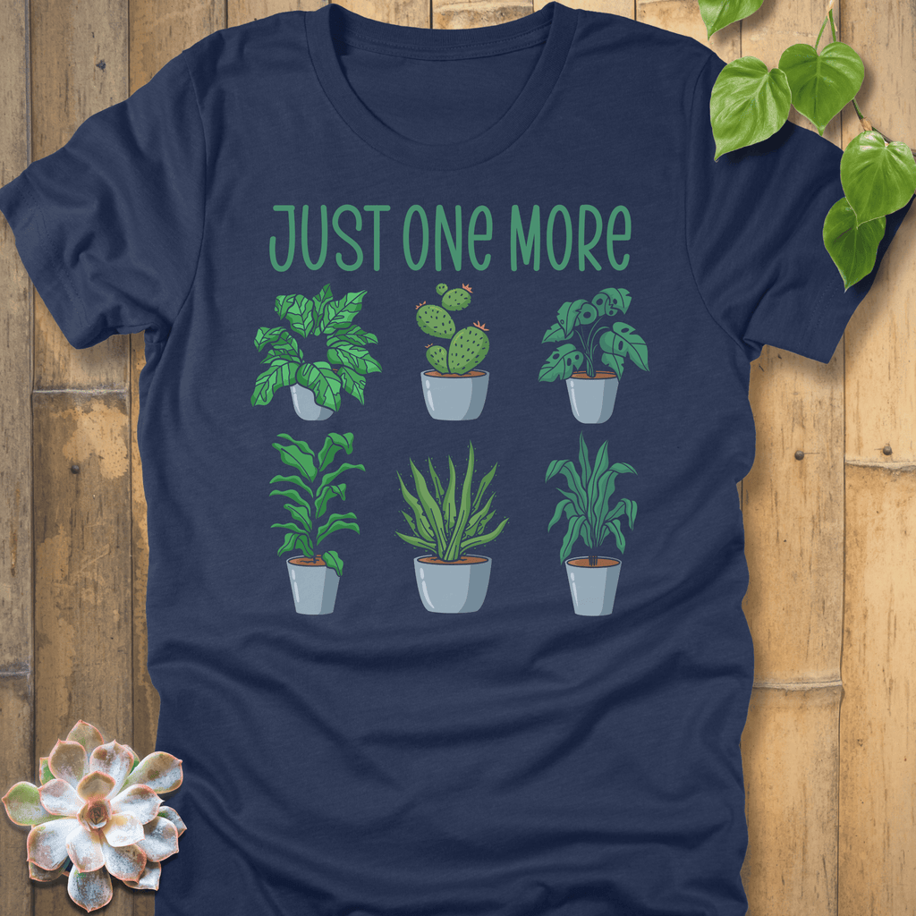 Heather Navy / S Just One More T-Shirt T-Shirt