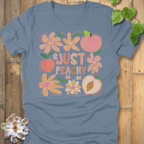 Steel Blue / S Just Peachy T-Shirt T-Shirt