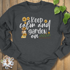 Dark Heather / S Keep Calm Sweatshirt Sweatshirt