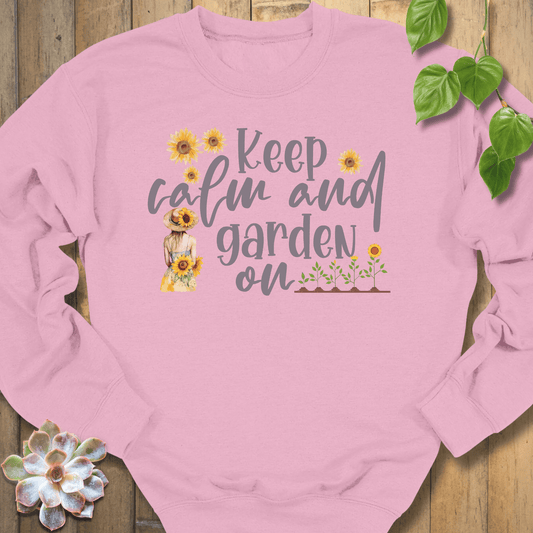 Light Pink / S Keep Calm Sweatshirt Sweatshirt