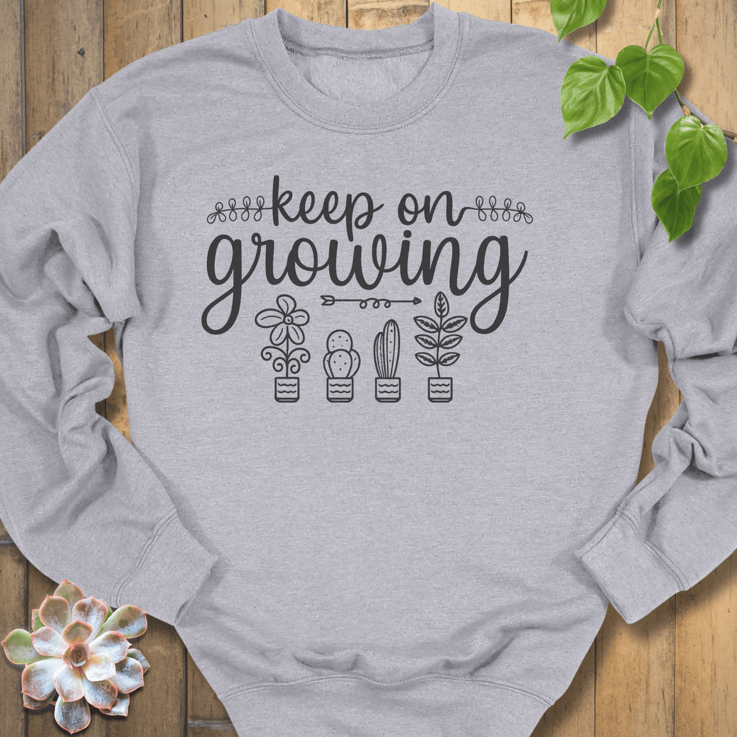 Sport Grey / S Keep On Growing Sweatshirt Sweatshirt