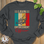 Dark Heather / S Lawn Enforcer Officer Sweatshirt Sweatshirt
