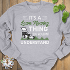 Sport Grey / S Lawn Mowing Thing Sweatshirt Sweatshirt