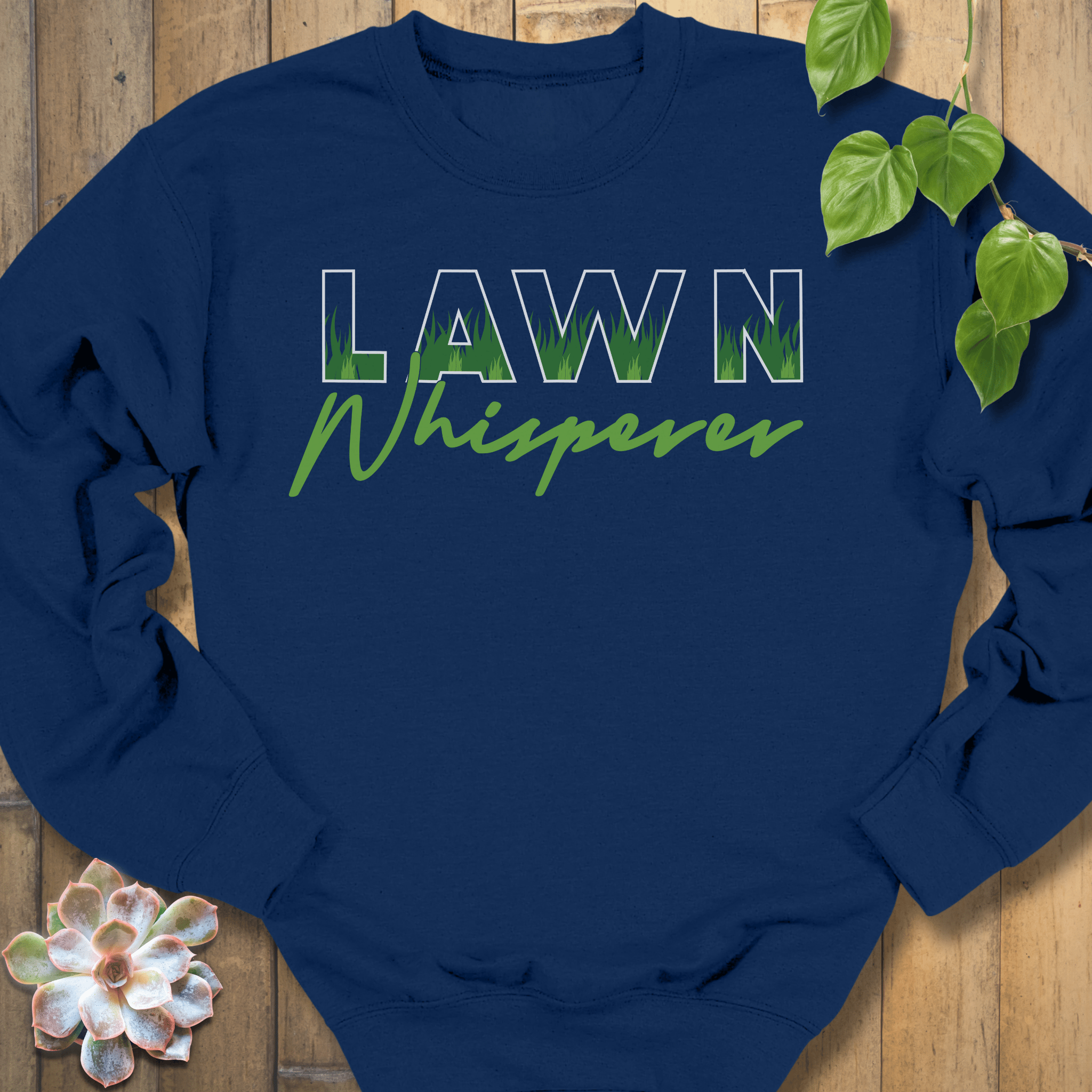 Navy / S Lawn Whisperer Sweatshirt Sweatshirt