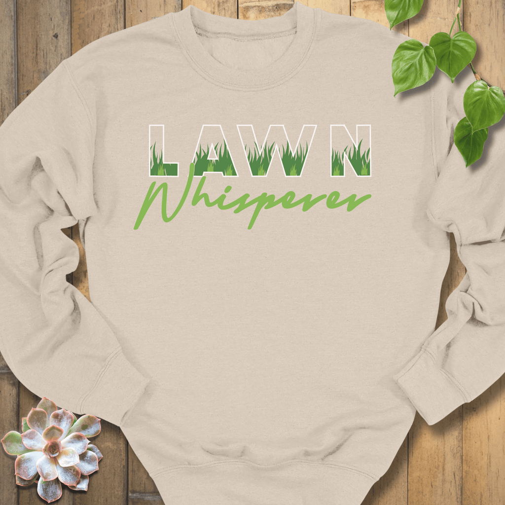 Sand / S Lawn Whisperer Sweatshirt Sweatshirt