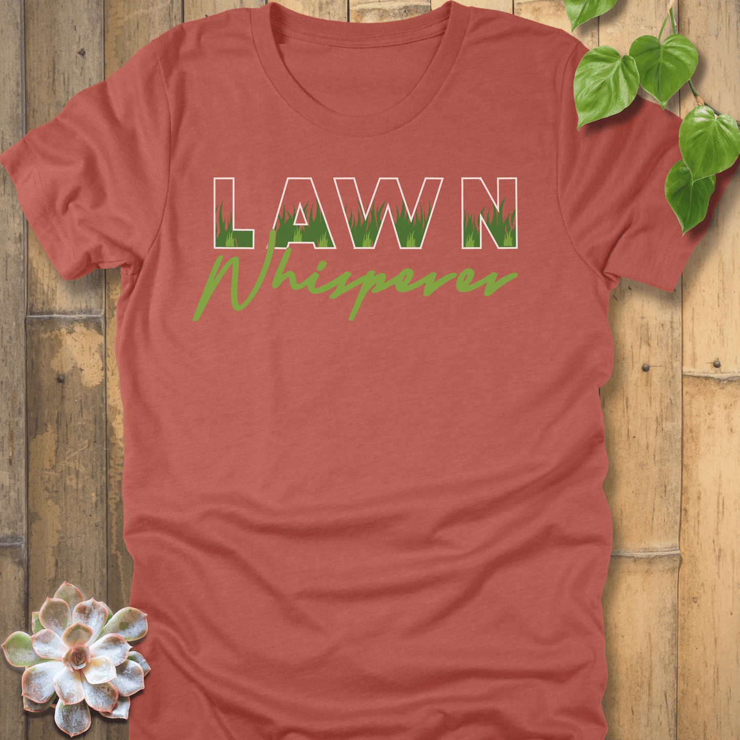 Heather Clay / S Lawn Whisperer T-Shirt T-Shirt