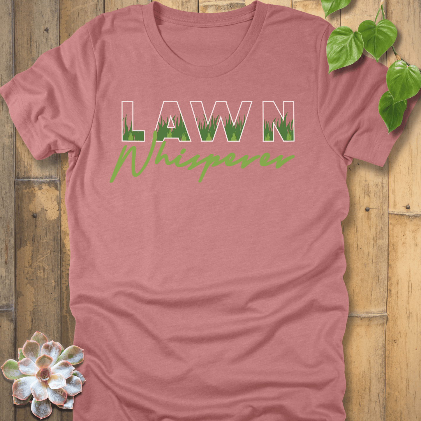 Heather Mauve / M Lawn Whisperer T-Shirt T-Shirt