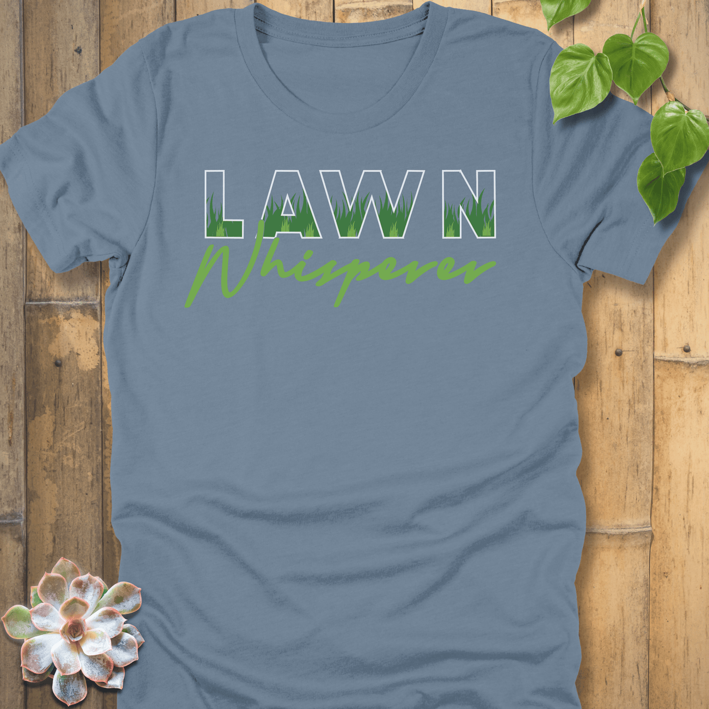 Steel Blue / S Lawn Whisperer T-Shirt T-Shirt