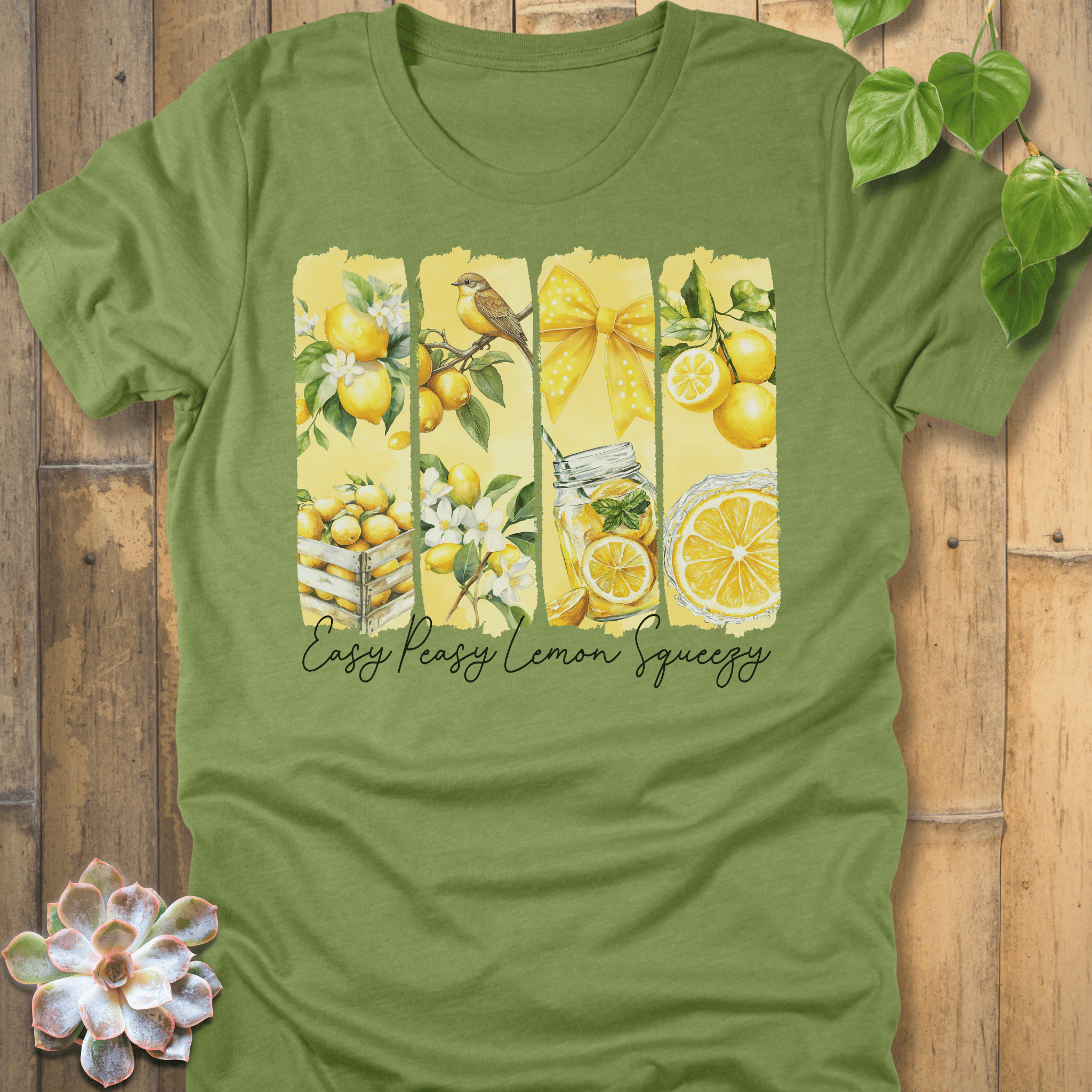 Heather Green / XL Lemon Squeezy T-shirt T-Shirt