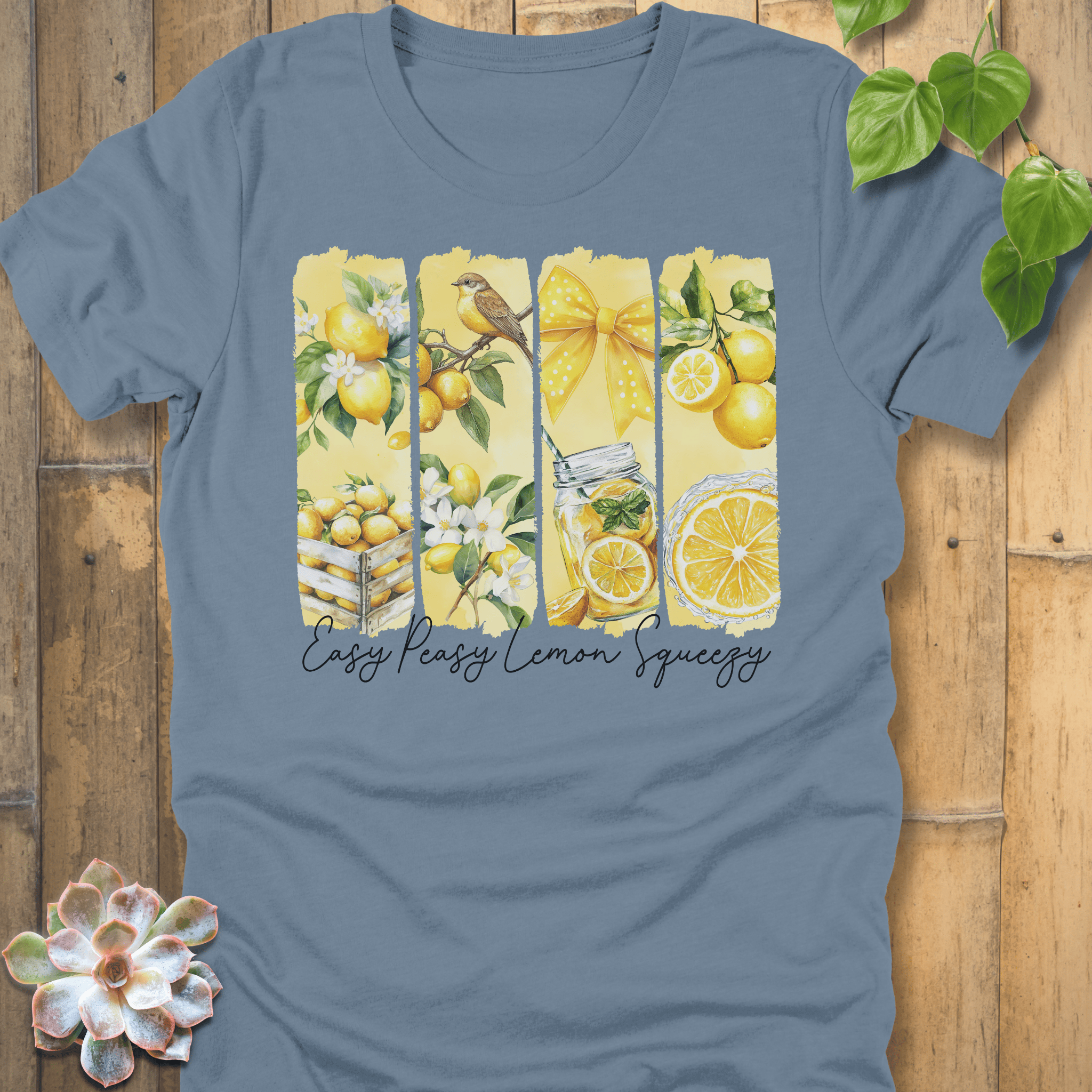 Steel Blue / S Lemon Squeezy T-shirt T-Shirt