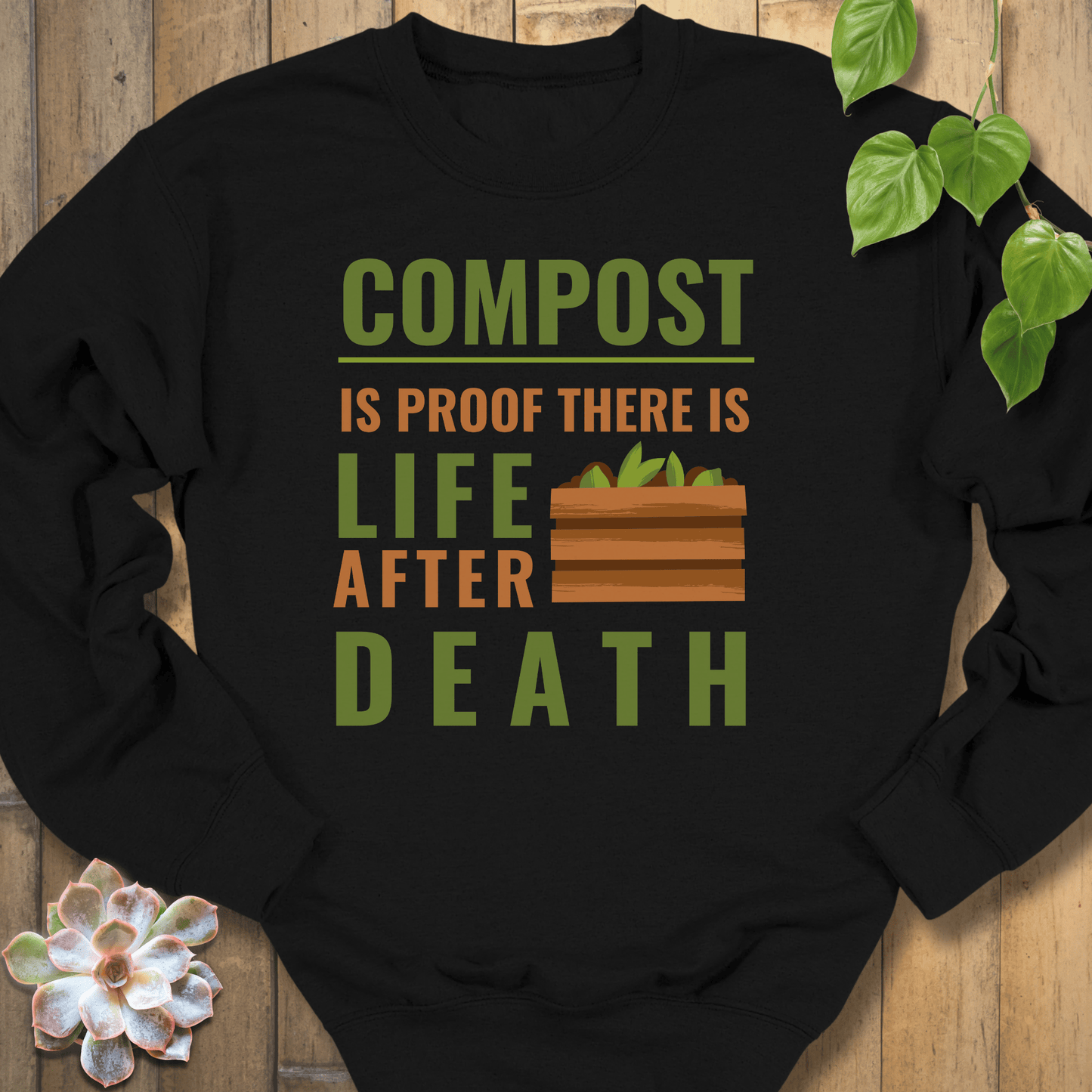 Black / S Life After Death Sweatshirt Sweatshirt
