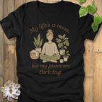 Black / S Life Is A Mess T-Shirt T-Shirt