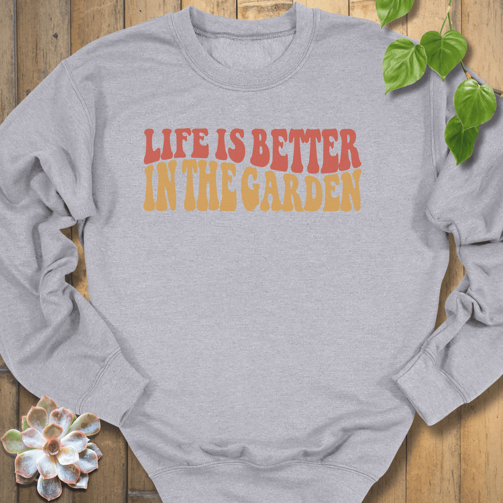 Sport Grey / S Life Is Better Sweatshirt Sweatshirt