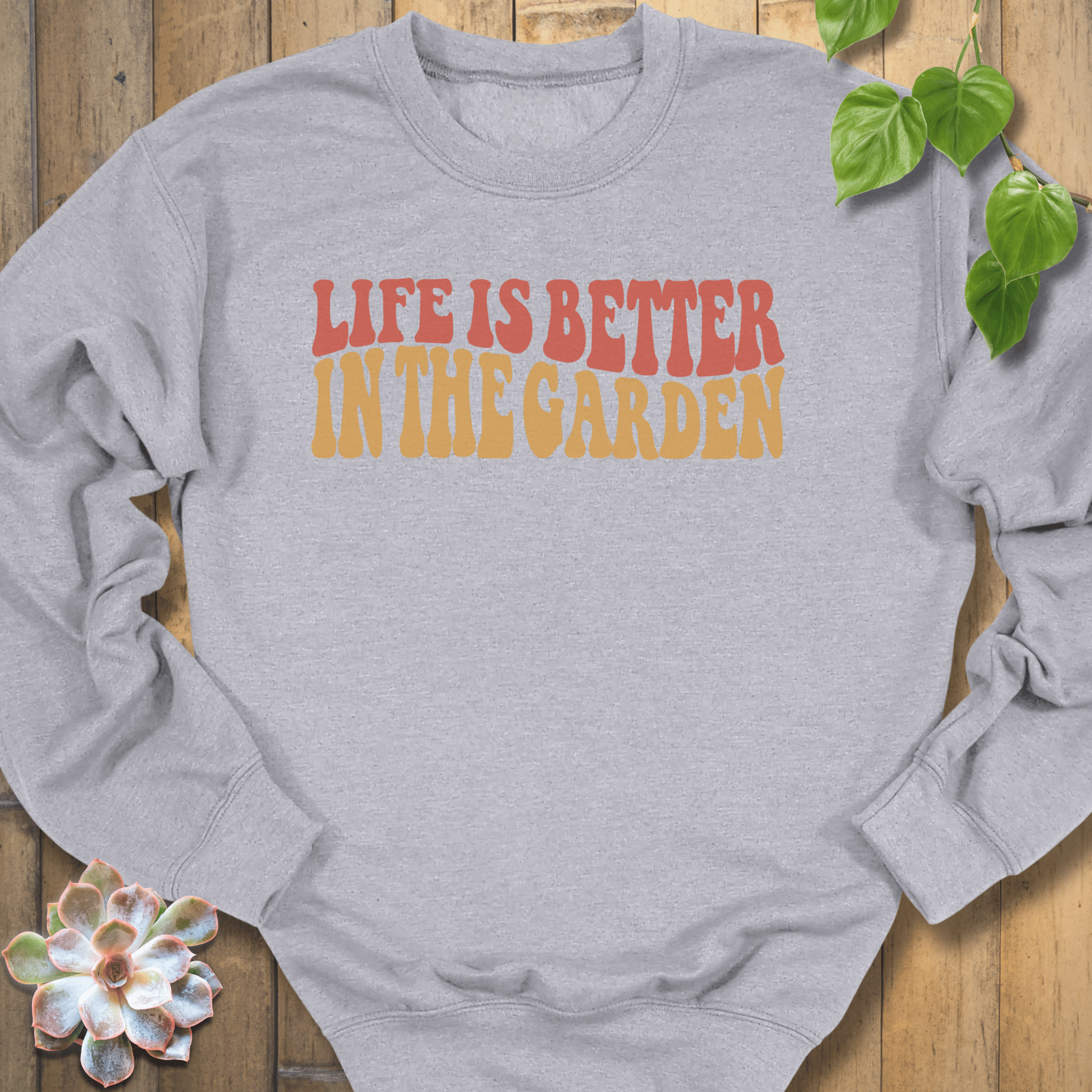 Sport Grey / S Life Is Better Sweatshirt Sweatshirt