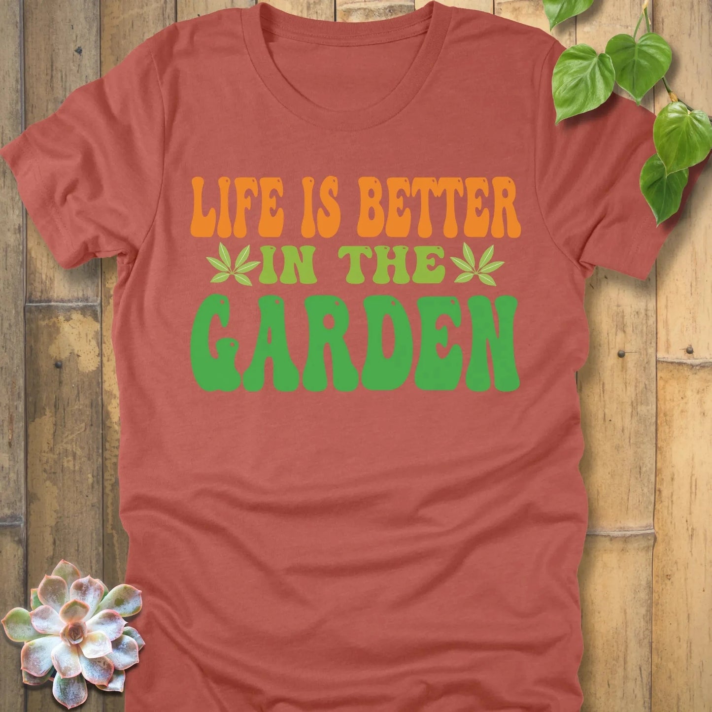 Heather Clay / S Life Is Better T-Shirt T-Shirt