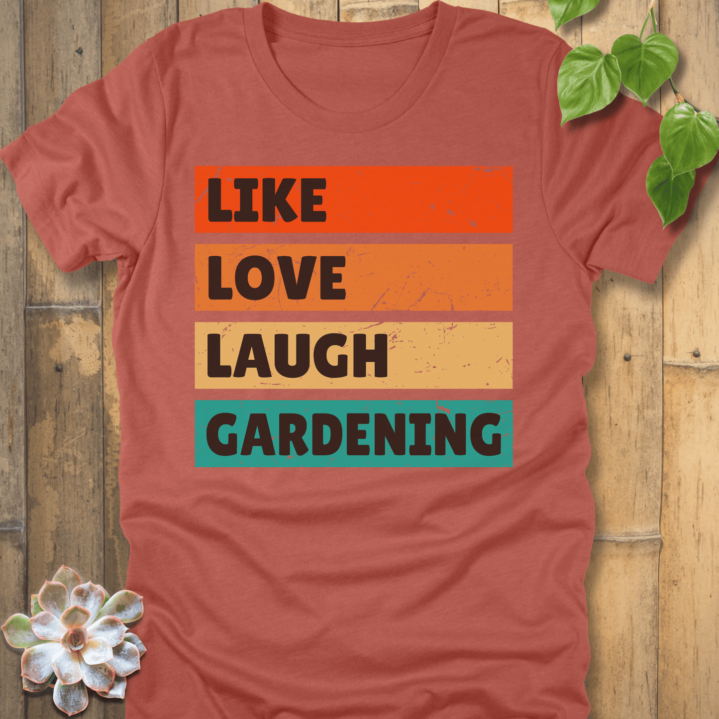 Heather Clay / S Like, Love, Laugh T-Shirt T-Shirt