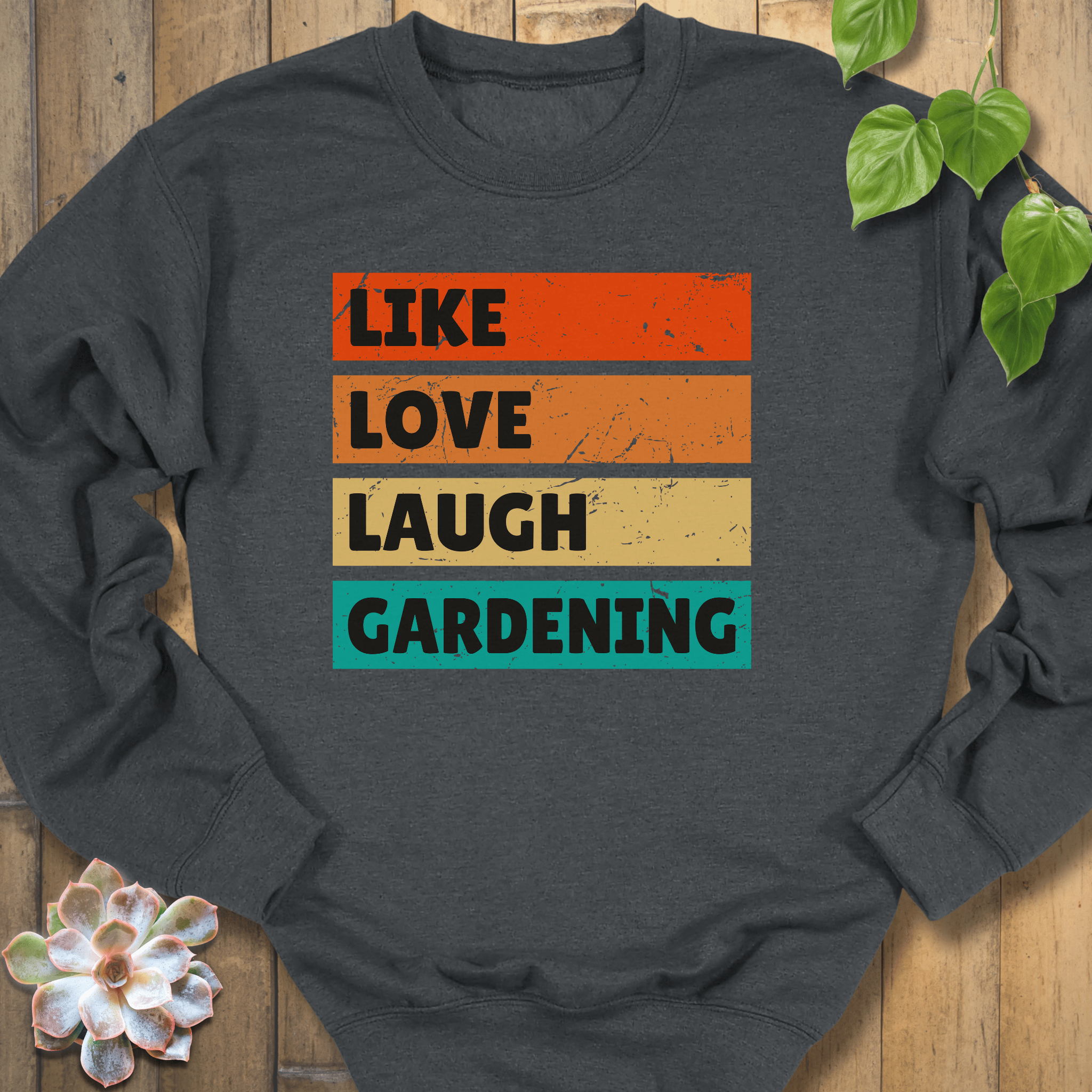 Dark Heather / S Like Love Sweatshirt Sweatshirt