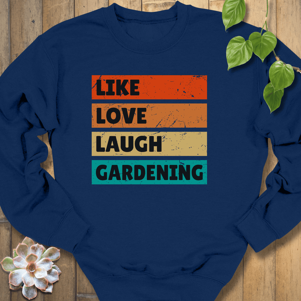 Navy / S Like Love Sweatshirt Sweatshirt