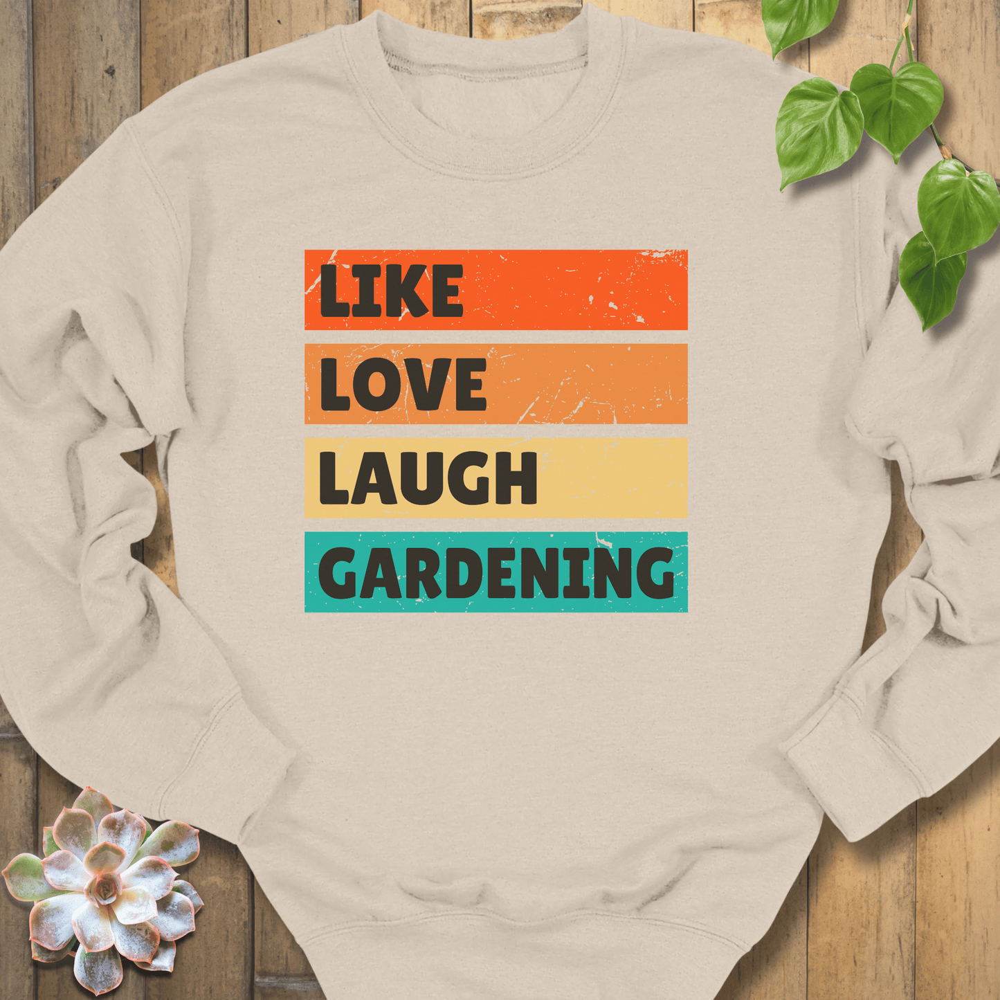 Sand / S Like Love Sweatshirt Sweatshirt
