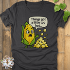 Dark Grey Heather / S Little Too Hot T-Shirt T-Shirt