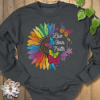 Dark Heather / S Live Your Truth Sweatshirt Sweatshirt