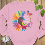 Light Pink / S Live Your Truth Sweatshirt Sweatshirt