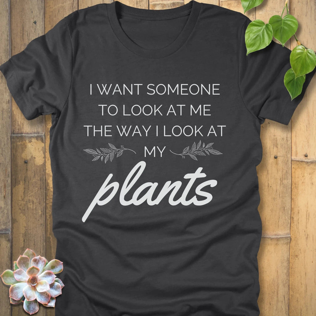 Dark Grey Heather / S Look At Me T-Shirt T-Shirt