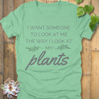 Heather Mint / S Look At Me T-Shirt T-Shirt