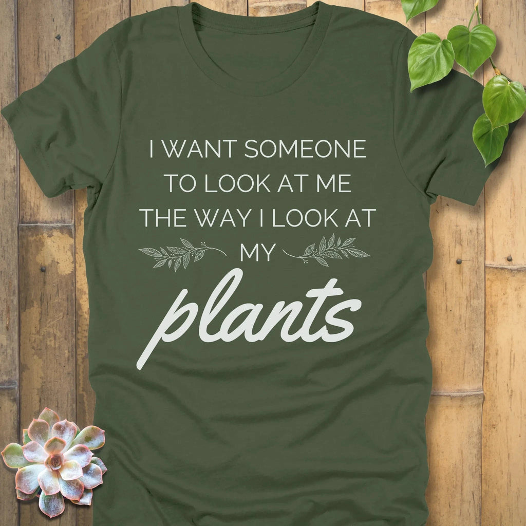 Military Green / S Look At Me T-Shirt T-Shirt