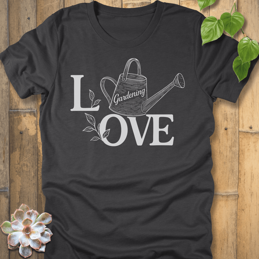 Dark Grey Heather / S Love Gardening T-Shirt T-Shirt