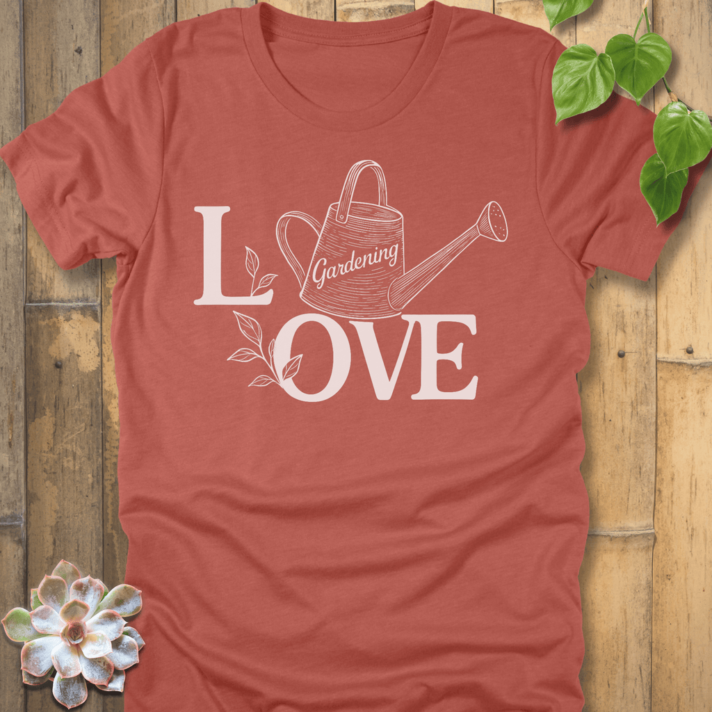 Heather Clay / S Love Gardening T-Shirt T-Shirt